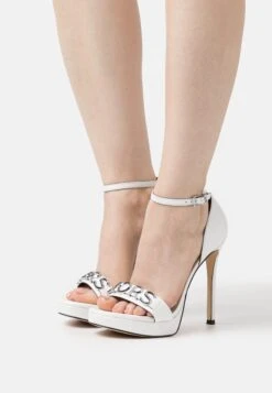 MICHAEL Michael Kors Jordyn Platform- Sandalen Met Hoge Hak - Optic White