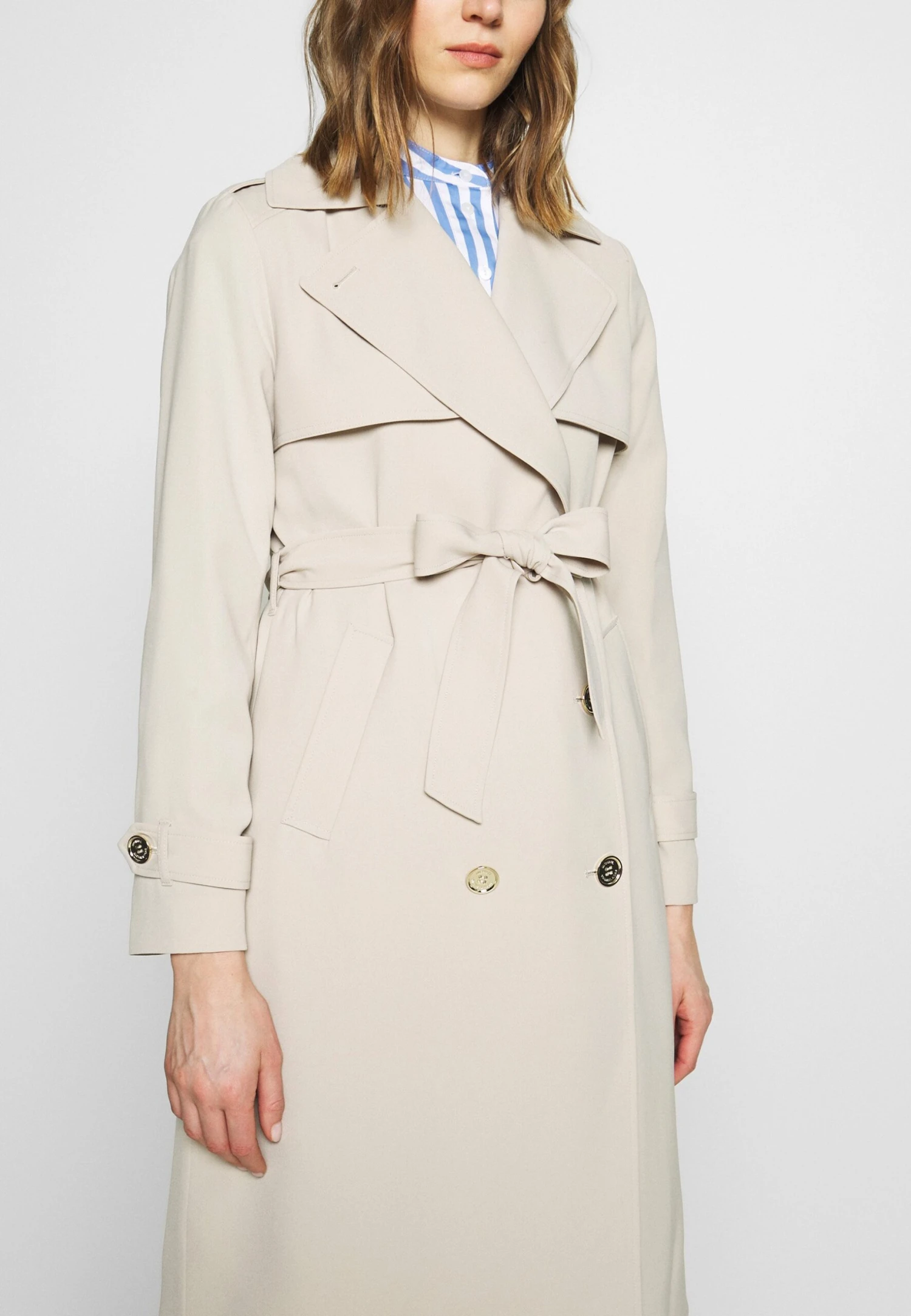 MICHAEL Michael Kors Drapy - Trenchcoat - Dune 9 MICHAEL Michael Kors Drapy - Trenchcoat - Dune - Afbeelding 7