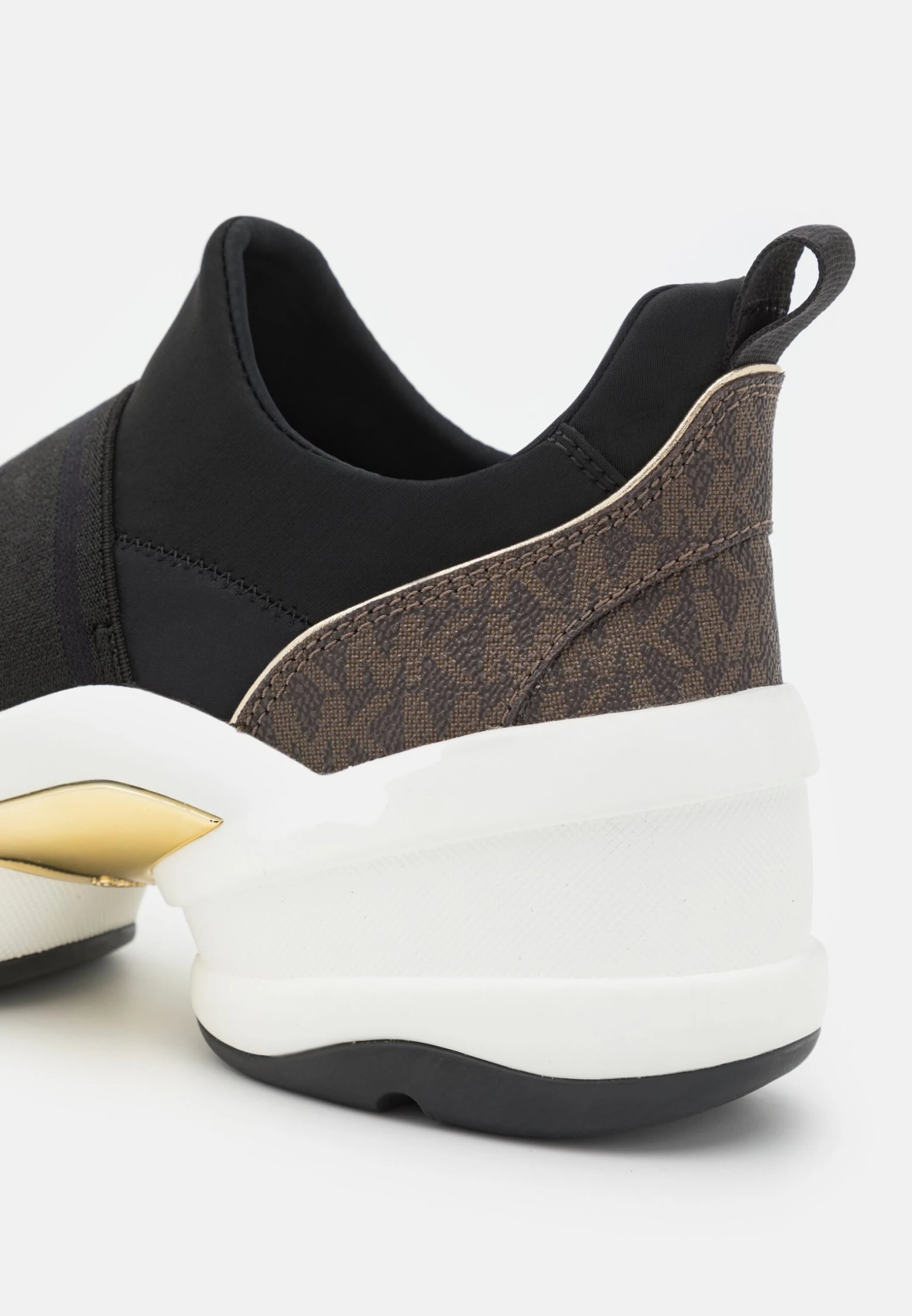 MICHAEL Michael Kors Olympia- Sneakers Laag - Black/Brown 9 MICHAEL Michael Kors Olympia- Sneakers Laag - Black/Brown - Afbeelding 7