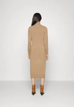 MICHAEL Michael Kors Easy Slit Midi - Jurk - Cafe 11 MICHAEL Michael Kors Easy Slit Midi - Jurk - Cafe -MICHAEL Michael Kors 0416c24a35664dbaa74318c3c6ec869f