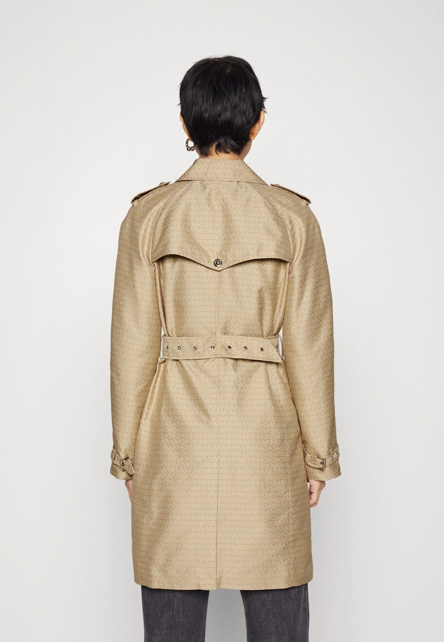 MICHAEL Michael Kors Logo Eco - Trenchcoat - Khaki 5 MICHAEL Michael Kors Logo Eco - Trenchcoat - Khaki - Afbeelding 3