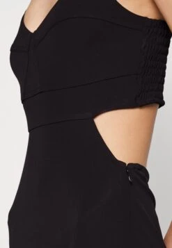 MICHAEL Michael Kors Bustier Cutout Midi Dress - Gebreide Jurk - Black 13 MICHAEL Michael Kors Bustier Cutout Midi Dress - Gebreide Jurk - Black -MICHAEL Michael Kors 0681ae21290143d4a0fd97200297b077