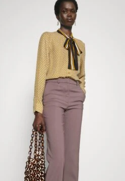 MICHAEL Michael Kors Lattice Logo Bow Blouse - Blouse - Marigold 12 MICHAEL Michael Kors Lattice Logo Bow Blouse - Blouse - Marigold -MICHAEL Michael Kors 06899d737a6a46099aa8eca8c0c7abcd