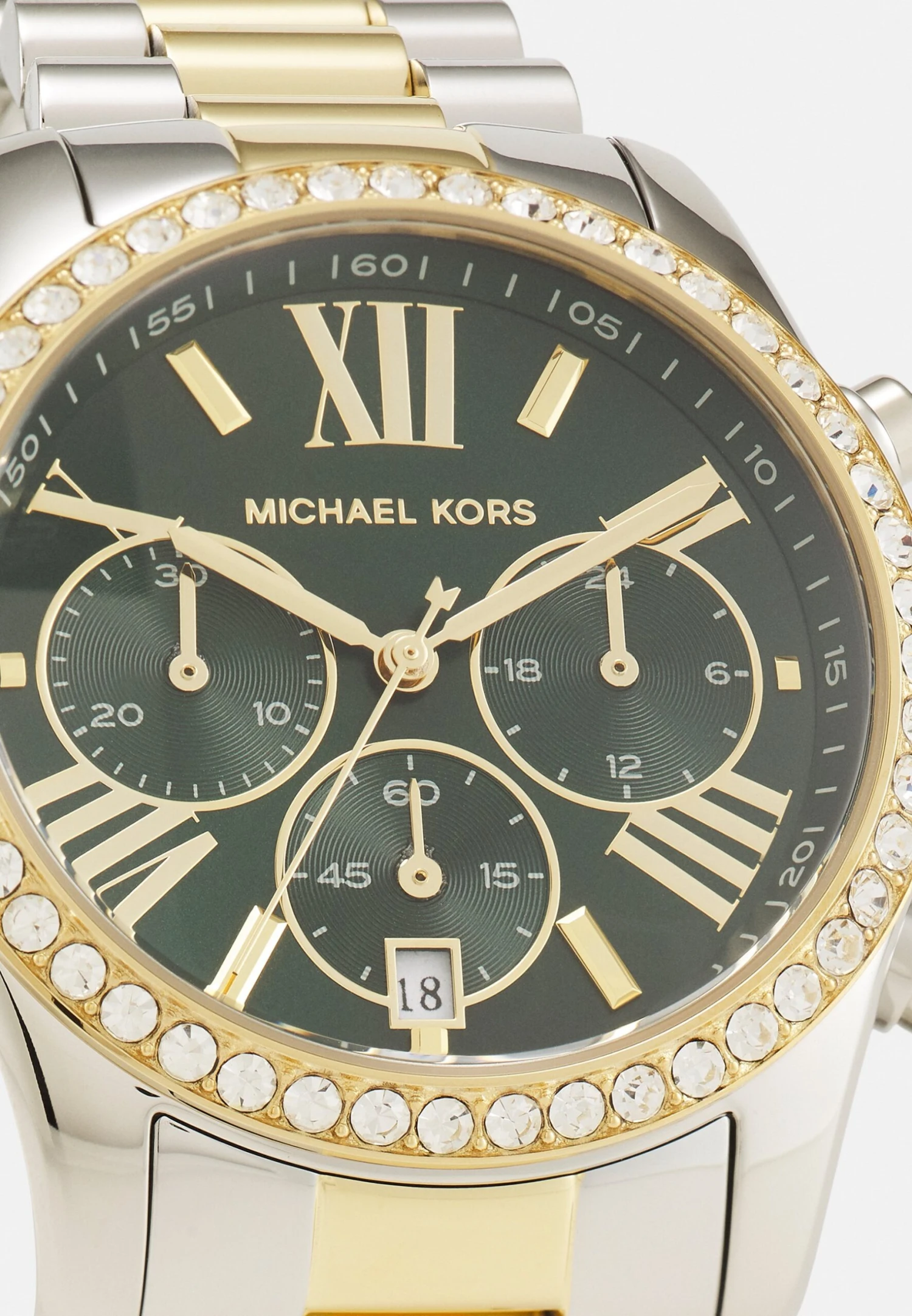 Michael Kors Lexington Lux - Chronograaf - Silver-Coloured/Gold-Coloured 6 Michael Kors Lexington Lux - Chronograaf - Silver-Coloured/Gold-Coloured - Afbeelding 4