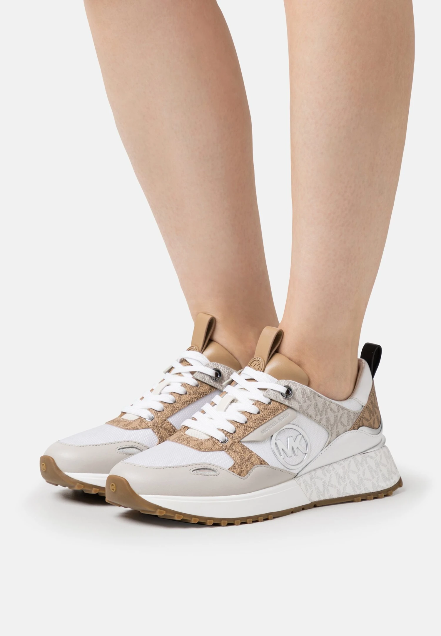 MICHAEL Michael Kors Theo Trainer - Sneakers Laag - Camel/Multi-Coloured 3 MICHAEL Michael Kors Theo Trainer - Sneakers Laag - Camel/Multi-Coloured
