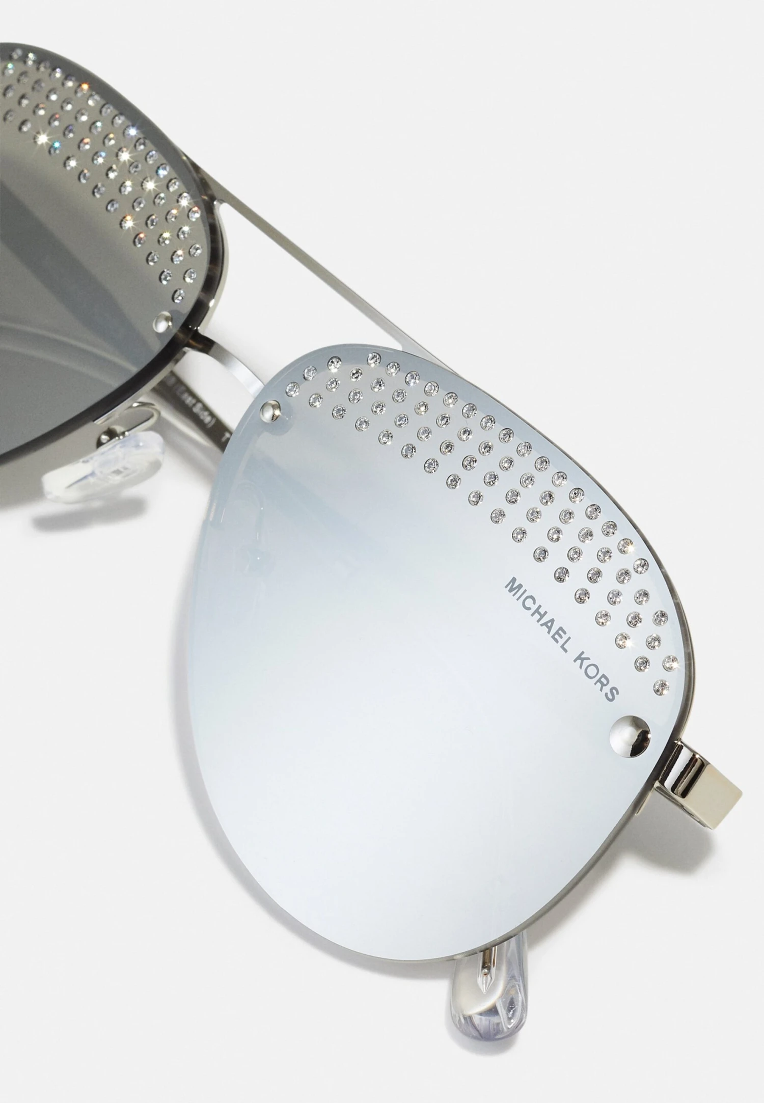 Michael Kors East Side - Zonnebril - Shiny Silver 7 Michael Kors East Side - Zonnebril - Shiny Silver - Afbeelding 5