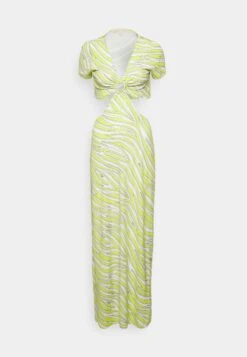 MICHAEL Michael Kors Zebra Oring - Maxi-Jurk - Limeade -MICHAEL Michael Kors 08af4e6213214870bb4510cea99b0c04