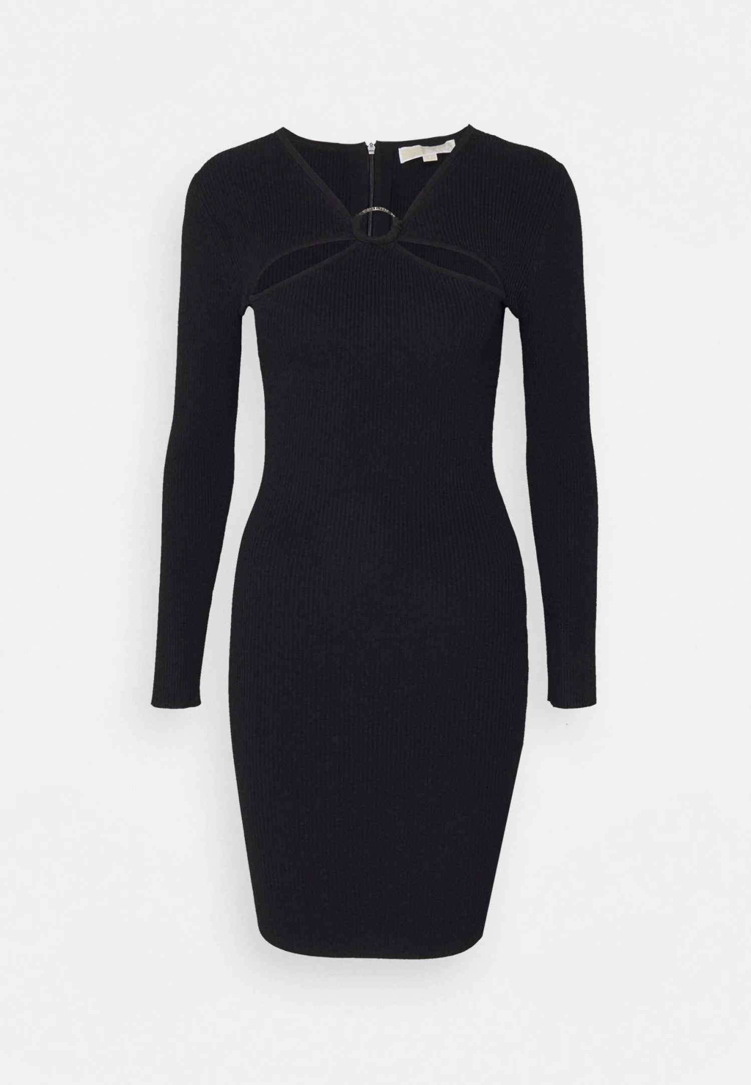 MICHAEL Michael Kors O Ring Key Hole - Gebreide Jurk - Black 7 MICHAEL Michael Kors O Ring Key Hole - Gebreide Jurk - Black - Afbeelding 5