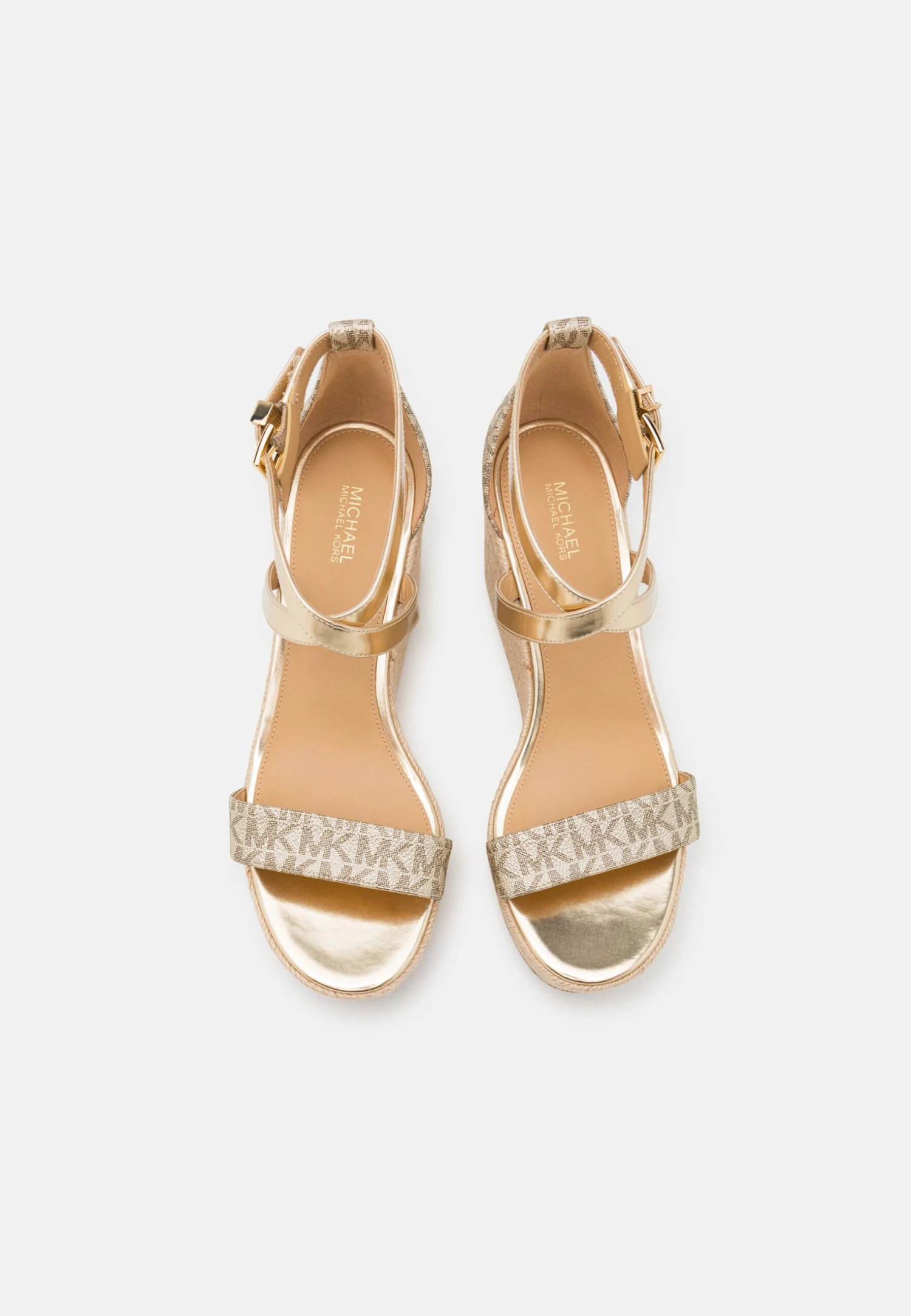 MICHAEL Michael Kors Serena- Sandalen Met Hoge Hak - Gold Coloured 7 MICHAEL Michael Kors Serena- Sandalen Met Hoge Hak - Gold Coloured - Afbeelding 5