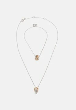 Michael Kors Brilliance Gift Set - Ketting - Silver-Coloured/Rose Gold-Coloured