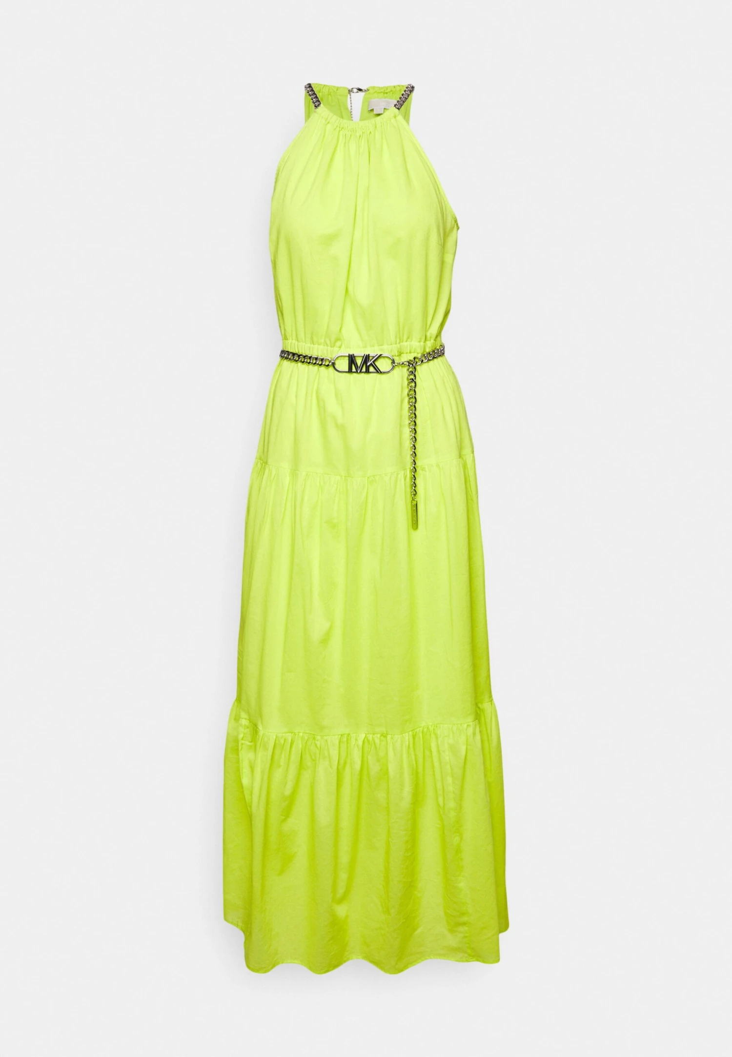 MICHAEL Michael Kors Chain Halter- Cocktailjurk - Brt Limeade 7 MICHAEL Michael Kors Chain Halter- Cocktailjurk - Brt Limeade - Afbeelding 5