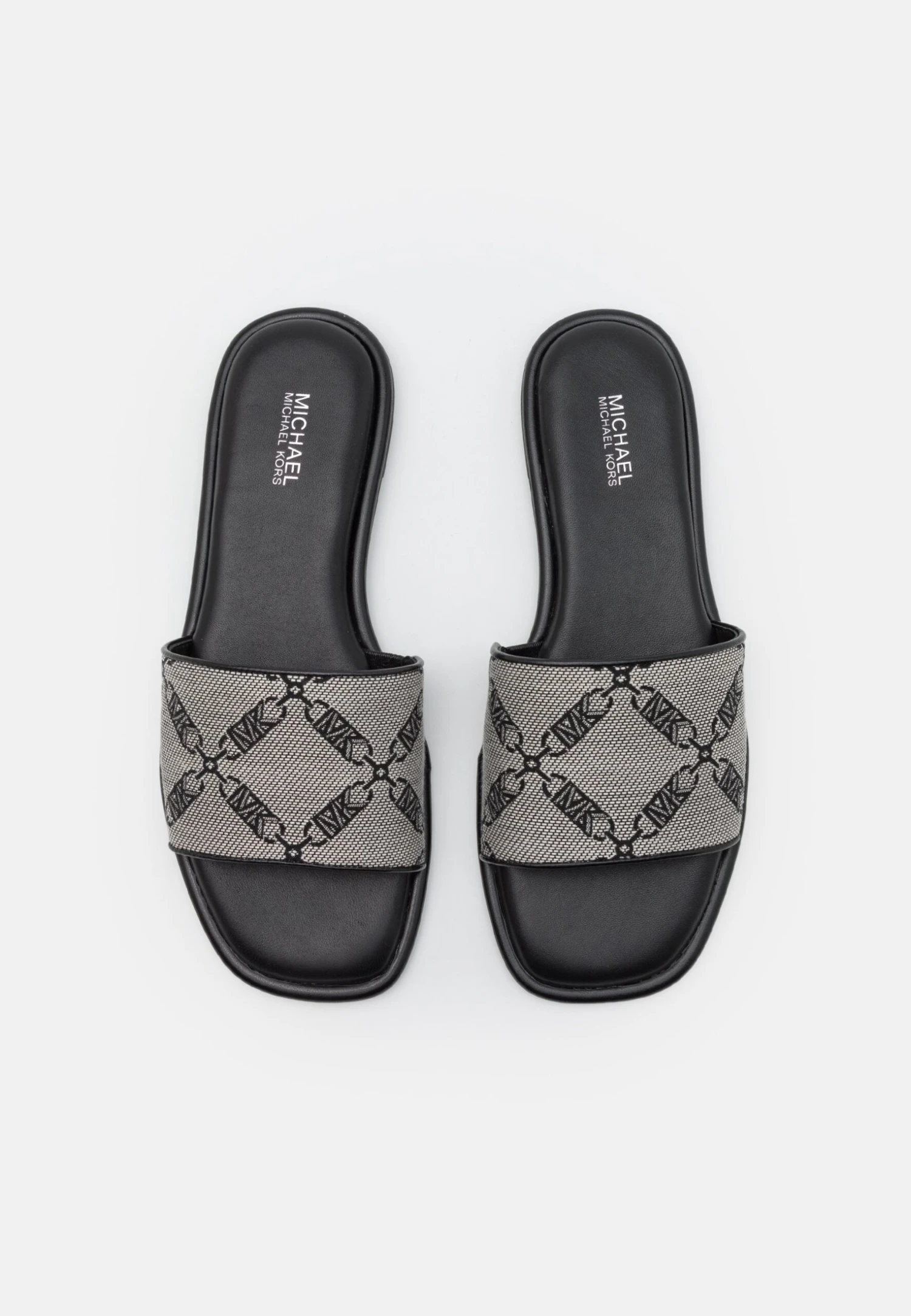 MICHAEL Michael Kors Hayworth Slide - Muiltjes - Nature/Black 7 MICHAEL Michael Kors Hayworth Slide - Muiltjes - Nature/Black - Afbeelding 5