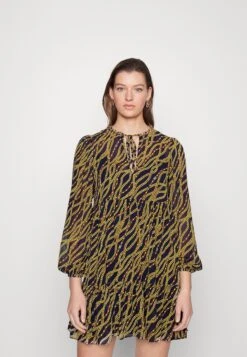 MICHAEL Michael Kors Bias Chain Tenty- Jurk - Midnightblue