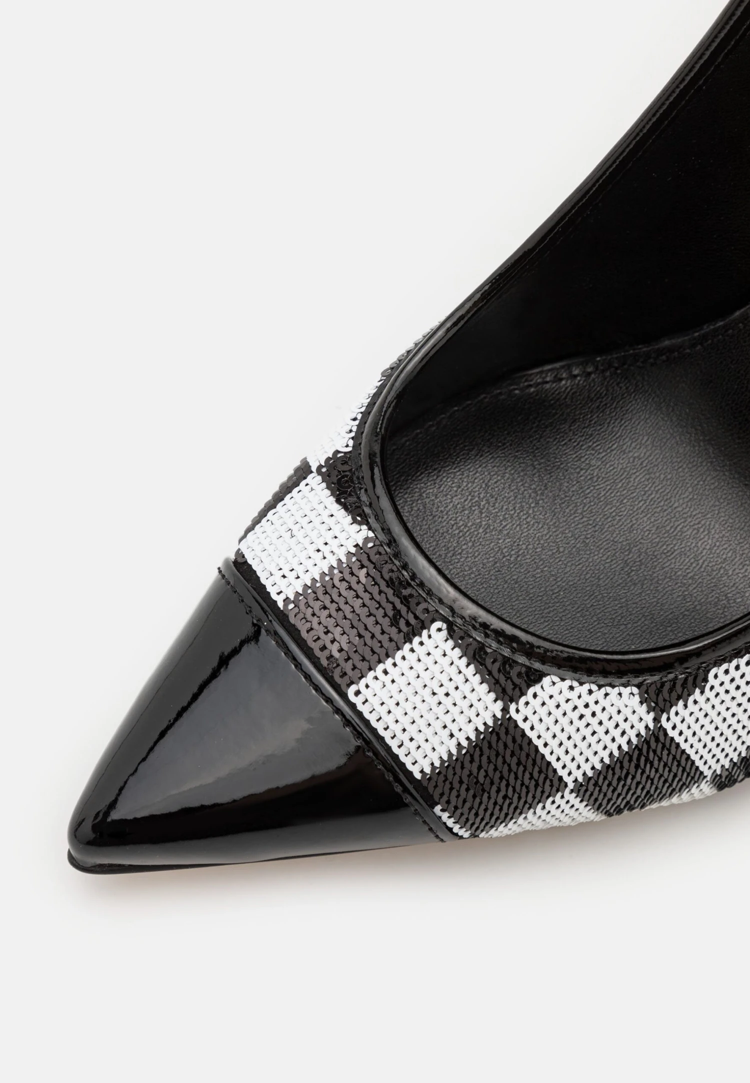 MICHAEL Michael Kors Kourtney Toe Cap Sling - Klassieke Pumps - Black/Optic White 9 MICHAEL Michael Kors Kourtney Toe Cap Sling - Klassieke Pumps - Black/Optic White - Afbeelding 7