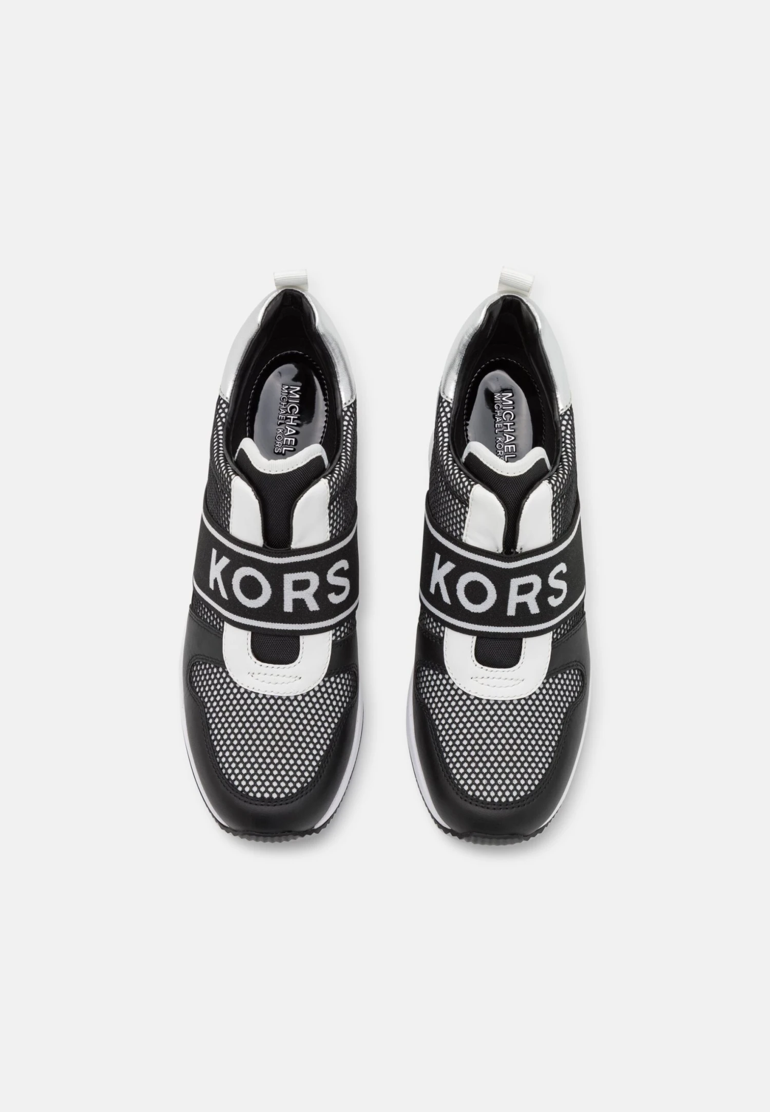 MICHAEL Michael Kors Maven Slip On Trainer - Sneakers Laag - Black/Optic White 7 MICHAEL Michael Kors Maven Slip On Trainer - Sneakers Laag - Black/Optic White - Afbeelding 5