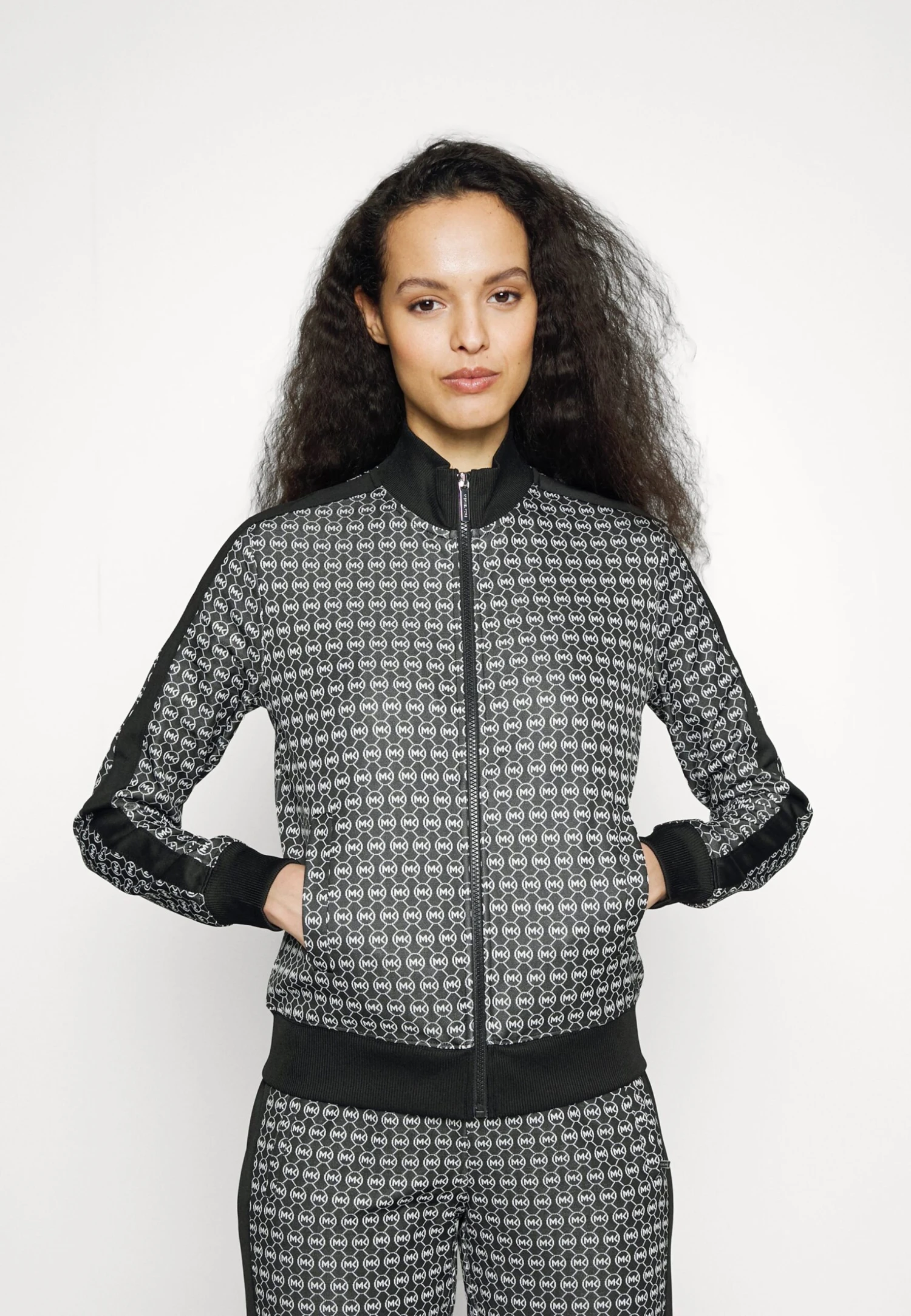 MICHAEL Michael Kors Charm- Sweater Met Rits - Black 3 MICHAEL Michael Kors Charm- Sweater Met Rits - Black