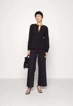MICHAEL Michael Kors Pleated- Blouse - Black 9 MICHAEL Michael Kors Pleated- Blouse - Black -MICHAEL Michael Kors 0fb3d532c21a4e109afc55a7ad8c80f4