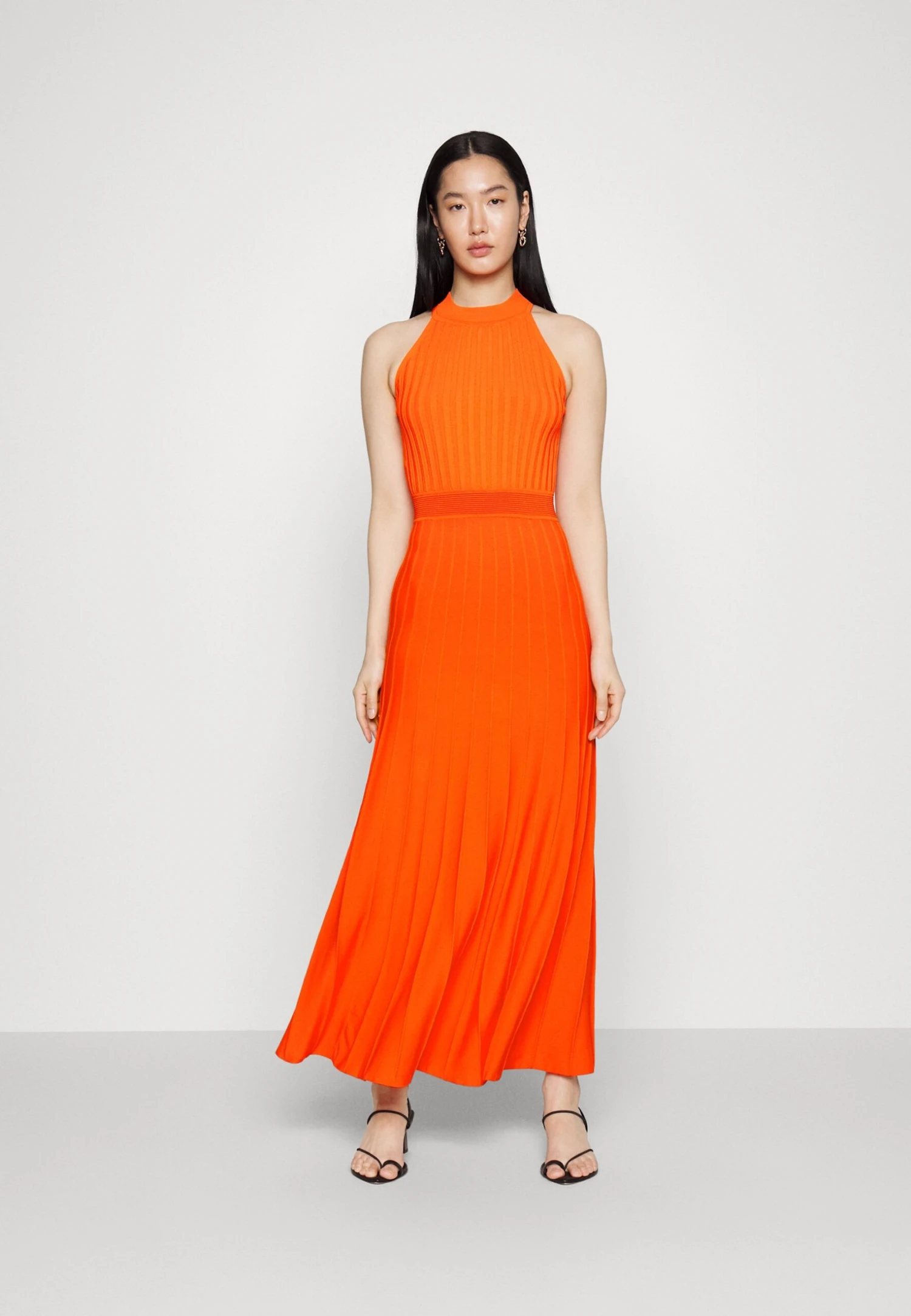 MICHAEL Michael Kors Halter Maxi Dress - Maxi-Jurk - Optic Orange 3 MICHAEL Michael Kors Halter Maxi Dress - Maxi-Jurk - Optic Orange
