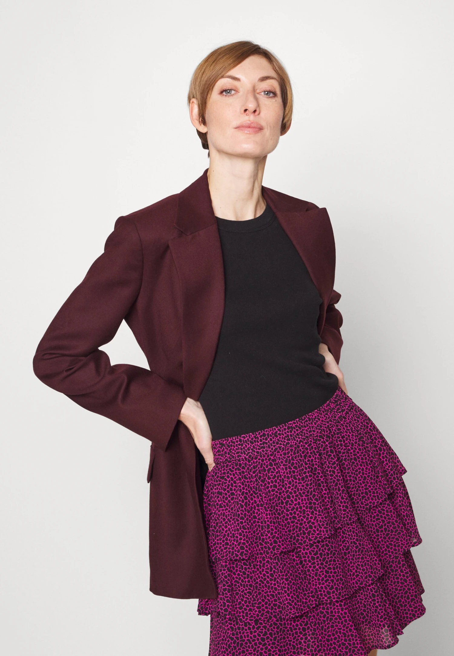 MICHAEL Michael Kors Micro Giraffe Skirt - Minirok - Black 6 MICHAEL Michael Kors Micro Giraffe Skirt - Minirok - Black - Afbeelding 4