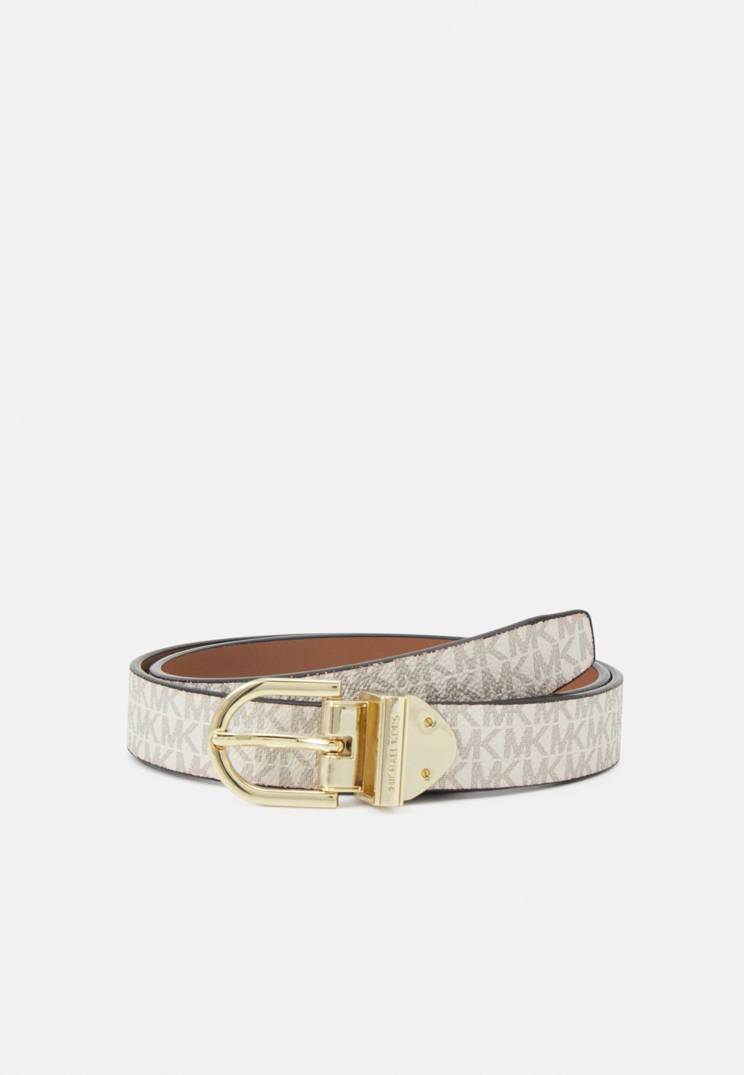 MICHAEL Michael Kors Reversible Belt - Riem - Luggage/Gold 4 MICHAEL Michael Kors Reversible Belt - Riem - Luggage/Gold - Afbeelding 2