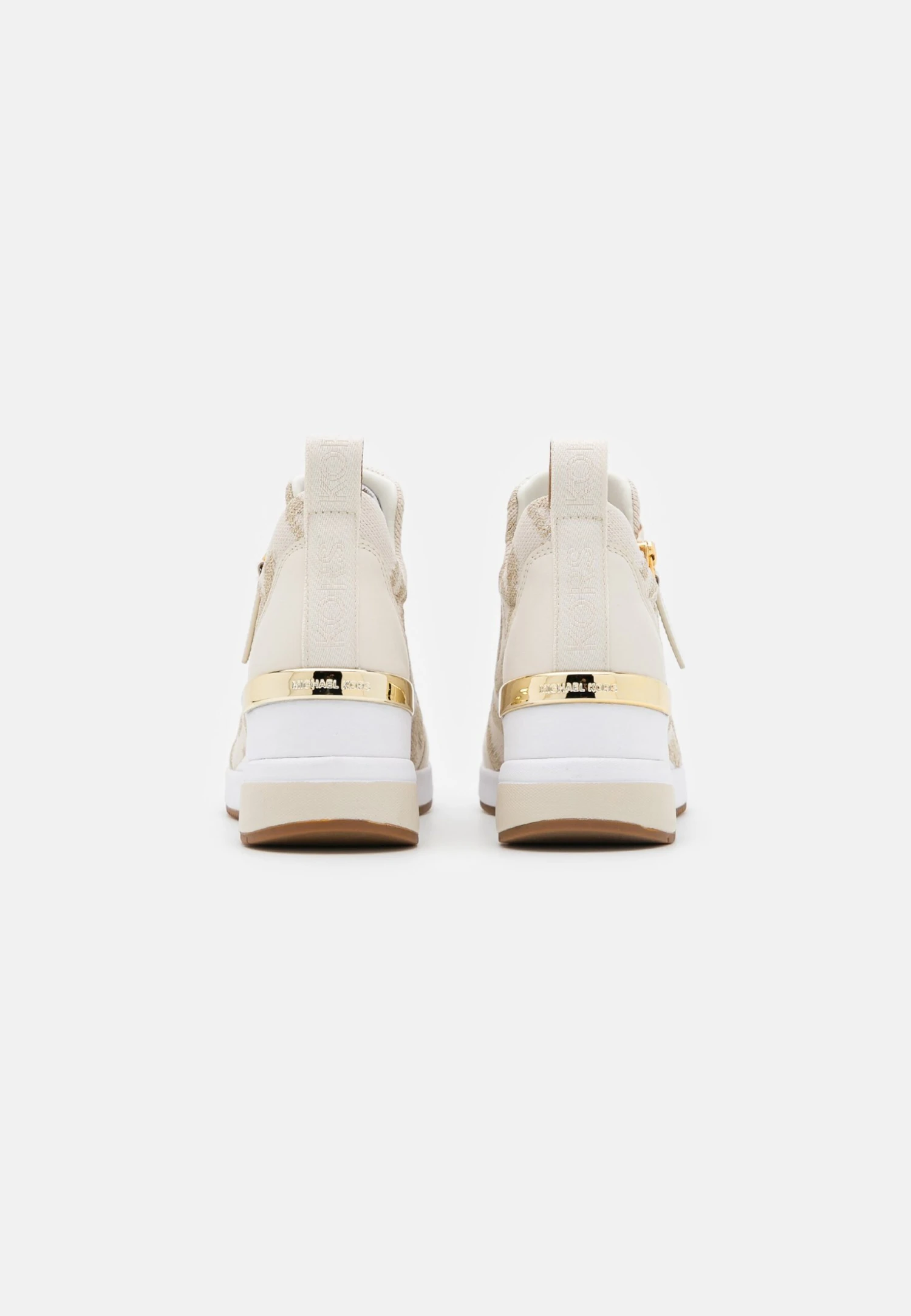 MICHAEL Michael Kors Willis Wedge Trainer - Sneakers Laag - Pale Gold 6 MICHAEL Michael Kors Willis Wedge Trainer - Sneakers Laag - Pale Gold - Afbeelding 4