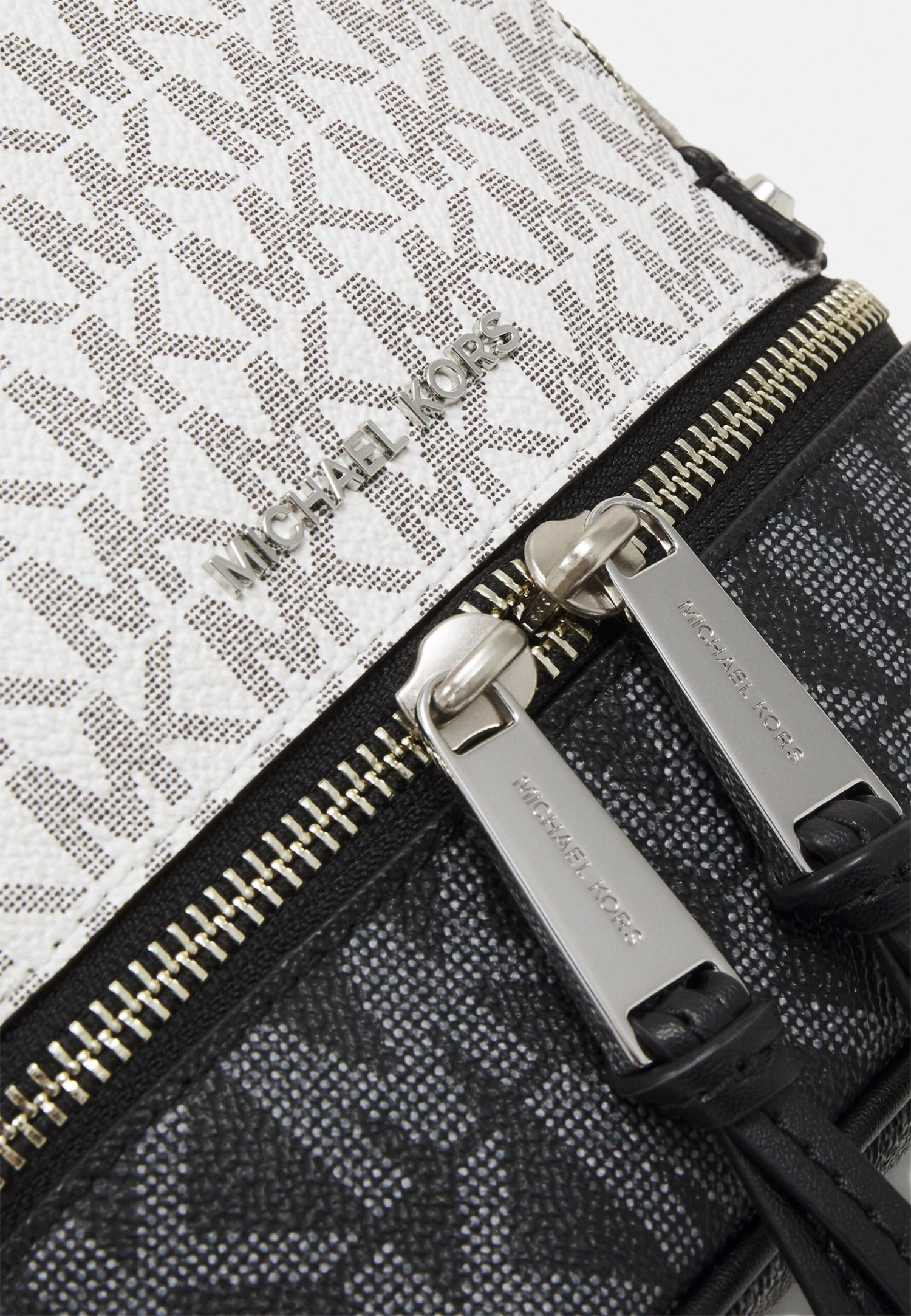 MICHAEL Michael Kors Rhea Zip Xs Backpack - Rugzak - Black/Grey 7 MICHAEL Michael Kors Rhea Zip Xs Backpack - Rugzak - Black/Grey - Afbeelding 5