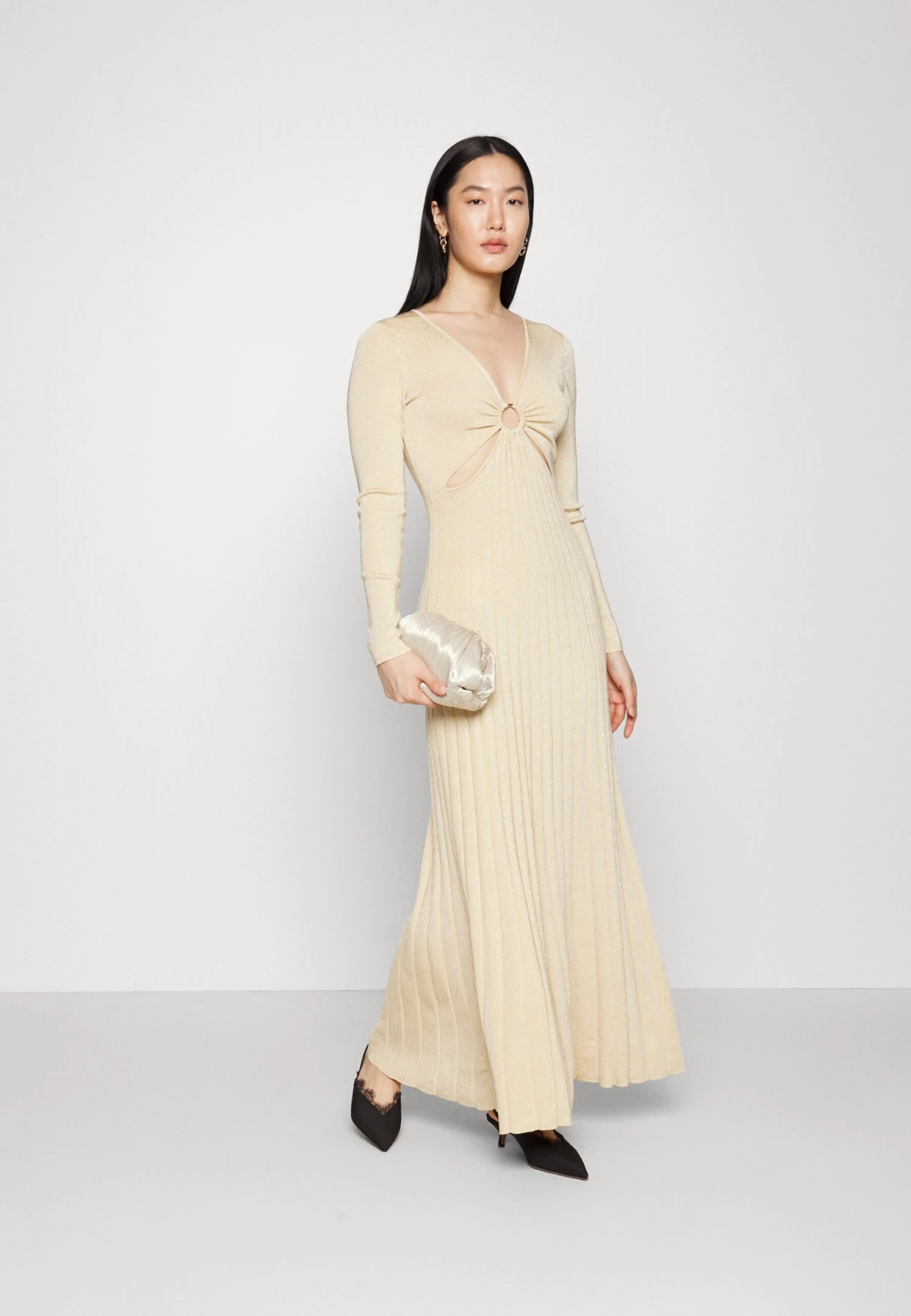 MICHAEL Michael Kors Gebreide Jurk - Goldcoloured 4 MICHAEL Michael Kors Gebreide Jurk - Goldcoloured - Afbeelding 2