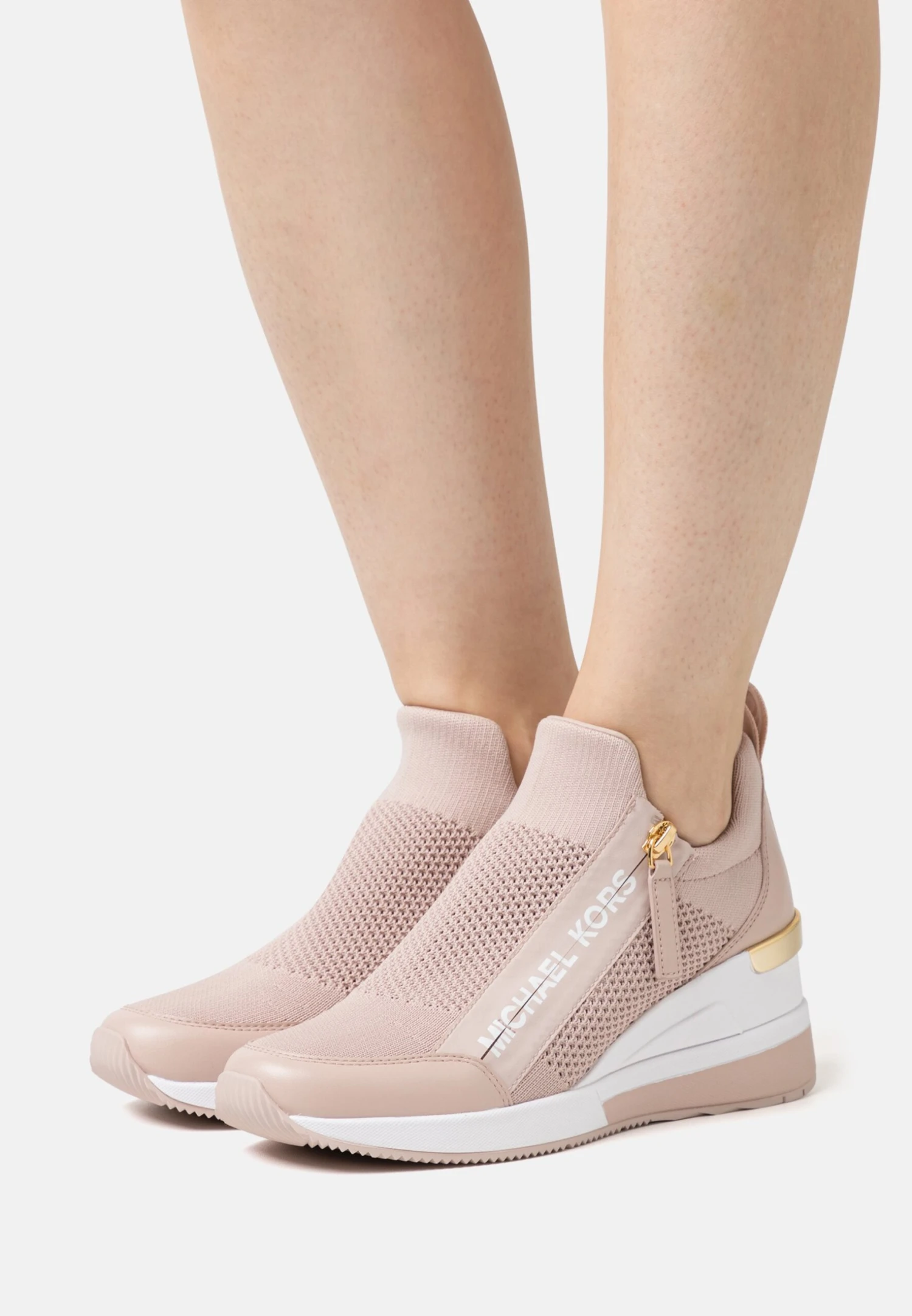 MICHAEL Michael Kors Willis Wedge Trainer - Sneakers Laag - Pink 3 MICHAEL Michael Kors Willis Wedge Trainer - Sneakers Laag - Pink