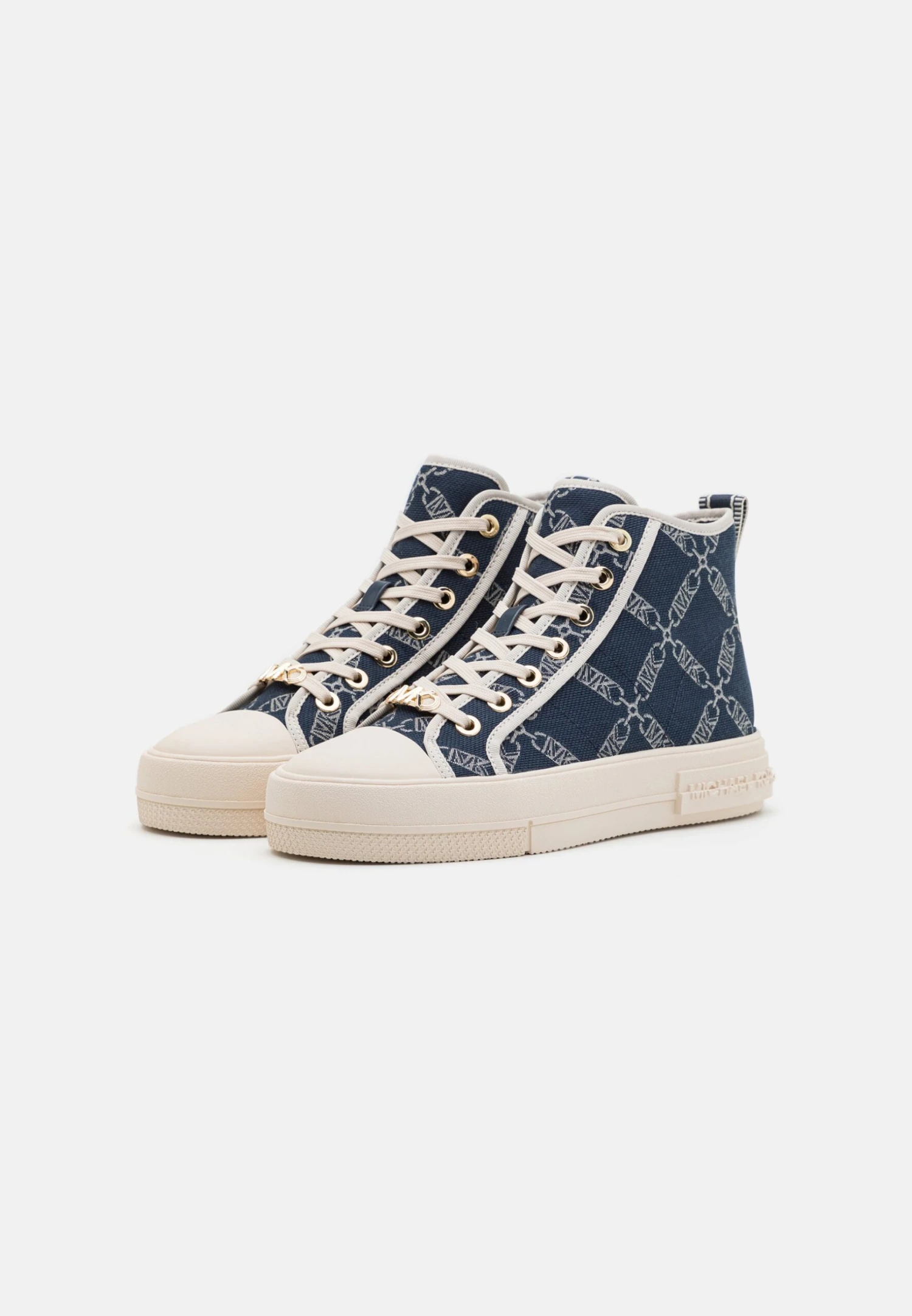 MICHAEL Michael Kors Evy- Sneakers Hoog - Navy 5 MICHAEL Michael Kors Evy- Sneakers Hoog - Navy - Afbeelding 3