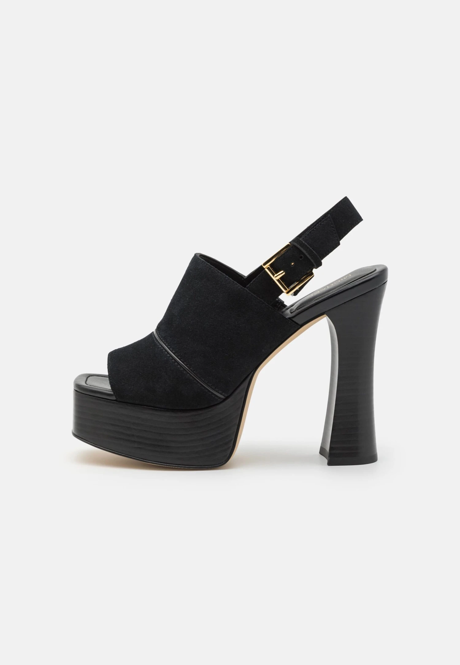 MICHAEL Michael Kors Rye Platform - Sandalen Met Hoge Hak - Black 4 MICHAEL Michael Kors Rye Platform - Sandalen Met Hoge Hak - Black - Afbeelding 2