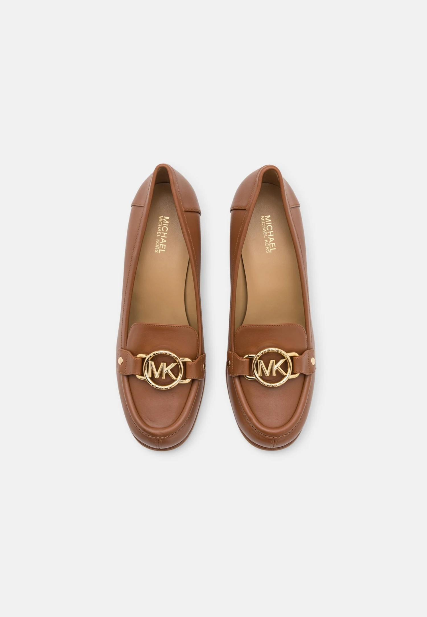 MICHAEL Michael Kors Rory Heeled Loafer - Klassieke Pumps - Luggage 7 MICHAEL Michael Kors Rory Heeled Loafer - Klassieke Pumps - Luggage - Afbeelding 5