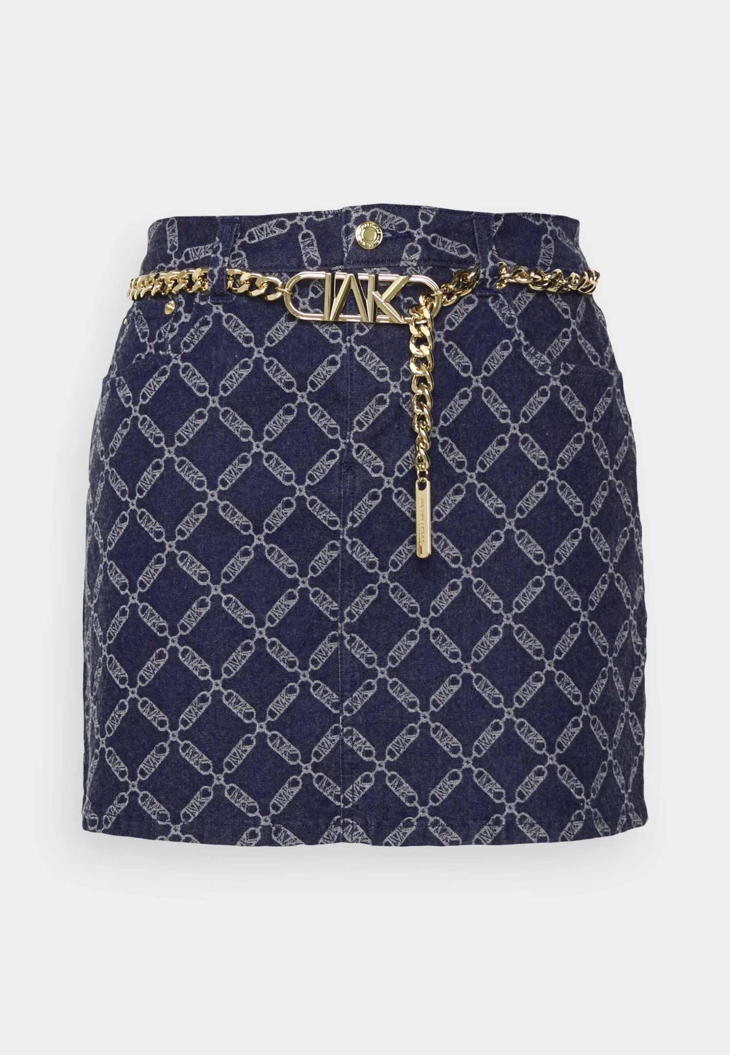 MICHAEL Michael Kors Chain Skirt - Jeansrok - Indigo Rinse 7 MICHAEL Michael Kors Chain Skirt - Jeansrok - Indigo Rinse - Afbeelding 5