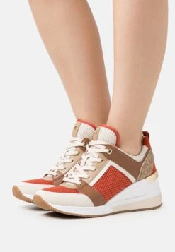 MICHAEL Michael Kors Georgie Trainer - Sneakers Laag - Bright Terracotta/Multi-Color/ 18K