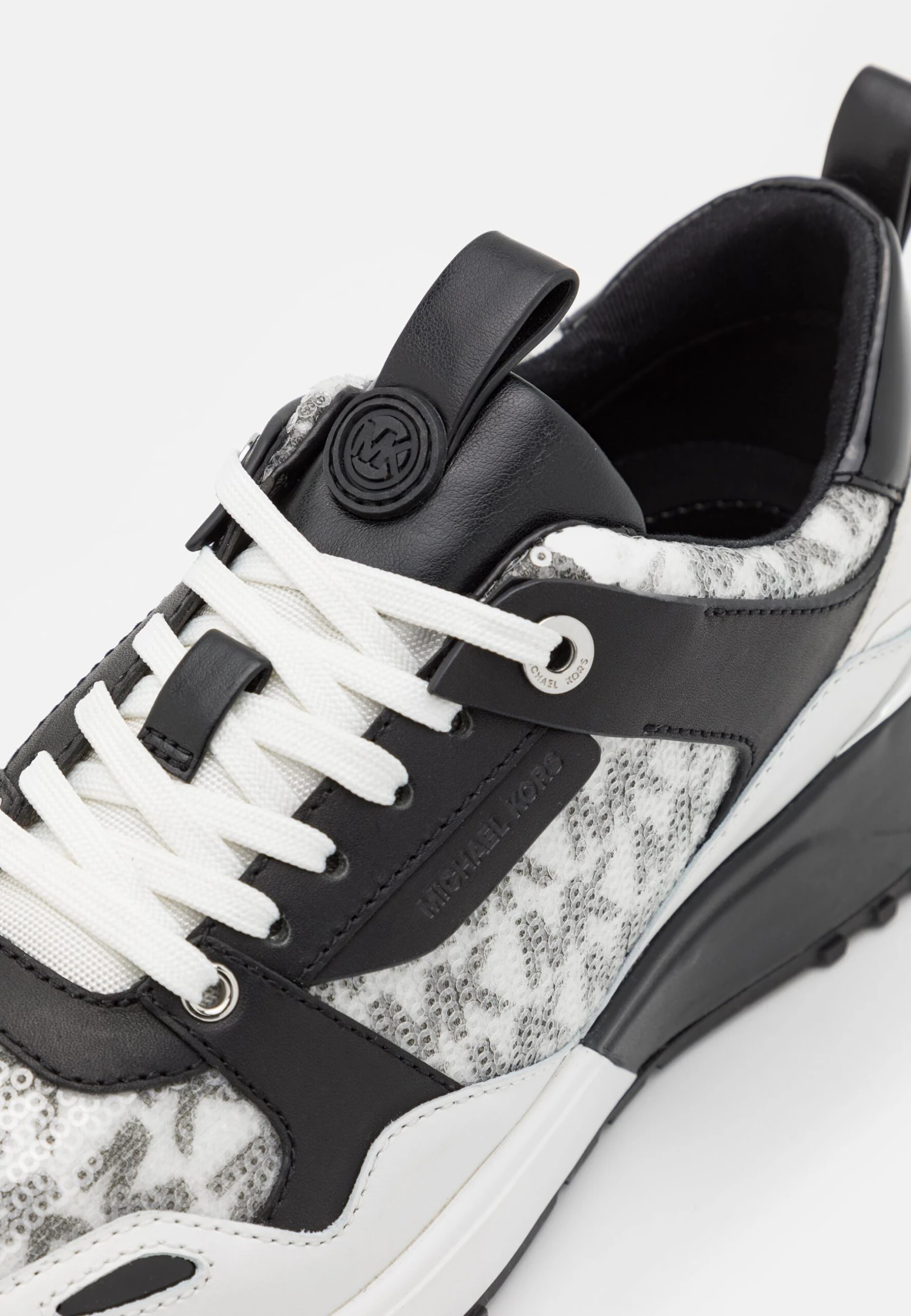 MICHAEL Michael Kors Theo Trainer - Sneakers Laag - Optic White/Black 9 MICHAEL Michael Kors Theo Trainer - Sneakers Laag - Optic White/Black - Afbeelding 7