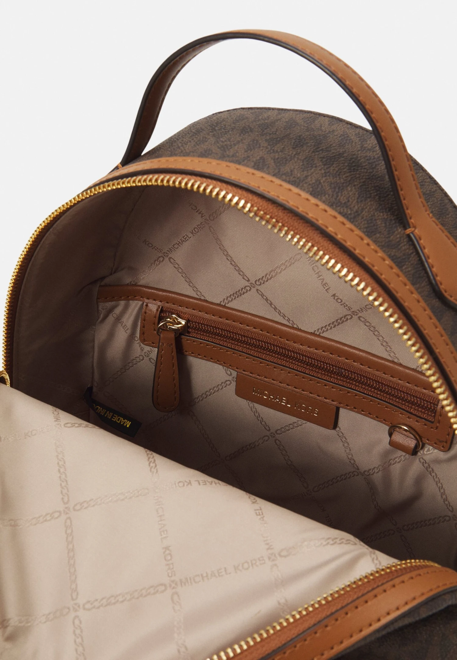 MICHAEL Michael Kors Valerie Backpack - Rugzak - Brown/Acorn 5 MICHAEL Michael Kors Valerie Backpack - Rugzak - Brown/Acorn - Afbeelding 3
