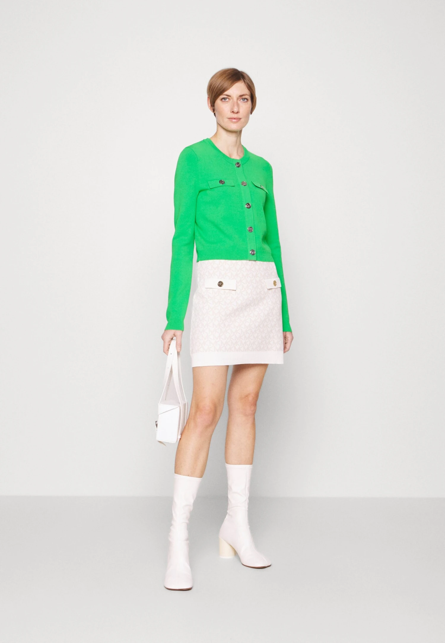 MICHAEL Michael Kors Eco Dot Mini Skirt - Minirok - Bone 4 MICHAEL Michael Kors Eco Dot Mini Skirt - Minirok - Bone - Afbeelding 2