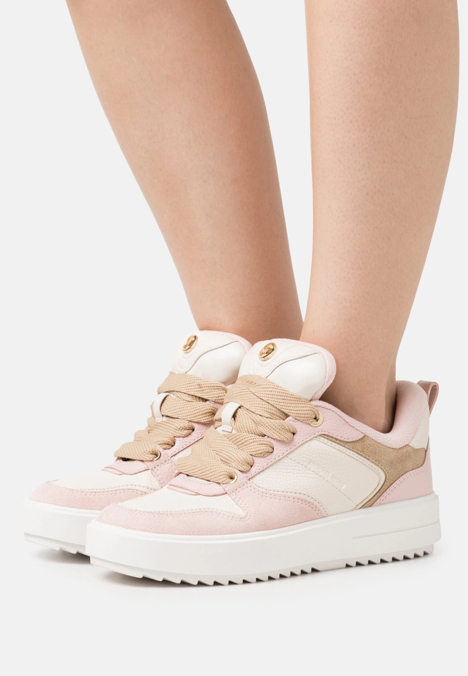 MICHAEL Michael Kors Rumi Lace Up - Skateschoenen - Pink 3 MICHAEL Michael Kors Rumi Lace Up - Skateschoenen - Pink