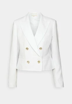MICHAEL Michael Kors Fitted Db Crop Blazer - Blazer - White 13 MICHAEL Michael Kors Fitted Db Crop Blazer - Blazer - White -MICHAEL Michael Kors 1fcc2bfc527744e098ef2fd4241658e0
