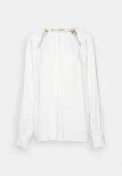MICHAEL Michael Kors Chain Cut Out Top - Blouse - White 12 MICHAEL Michael Kors Chain Cut Out Top - Blouse - White -MICHAEL Michael Kors 2000b6f312884e97be227c16a2a7413c