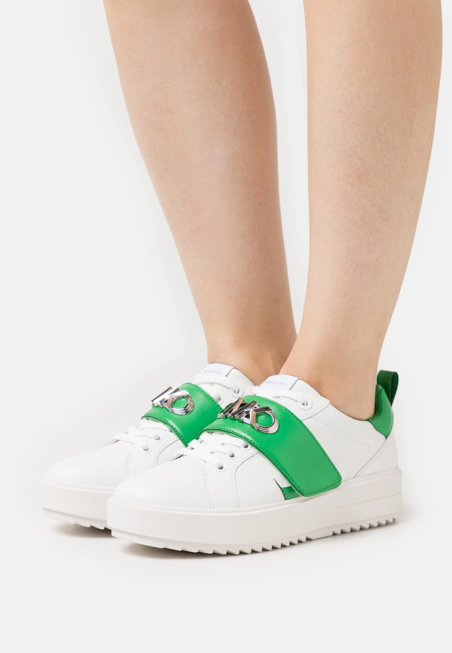 MICHAEL Michael Kors Emmett Strap Lace Up - Sneakers Laag - Palm 3 MICHAEL Michael Kors Emmett Strap Lace Up - Sneakers Laag - Palm