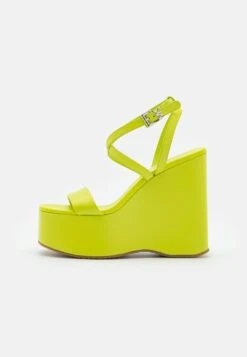 MICHAEL Michael Kors Paola Wedge - Sandalen Met Plateauzool - Limeade 10 MICHAEL Michael Kors Paola Wedge - Sandalen Met Plateauzool - Limeade -MICHAEL Michael Kors 20e42827e94140ac910492f0eaae6440