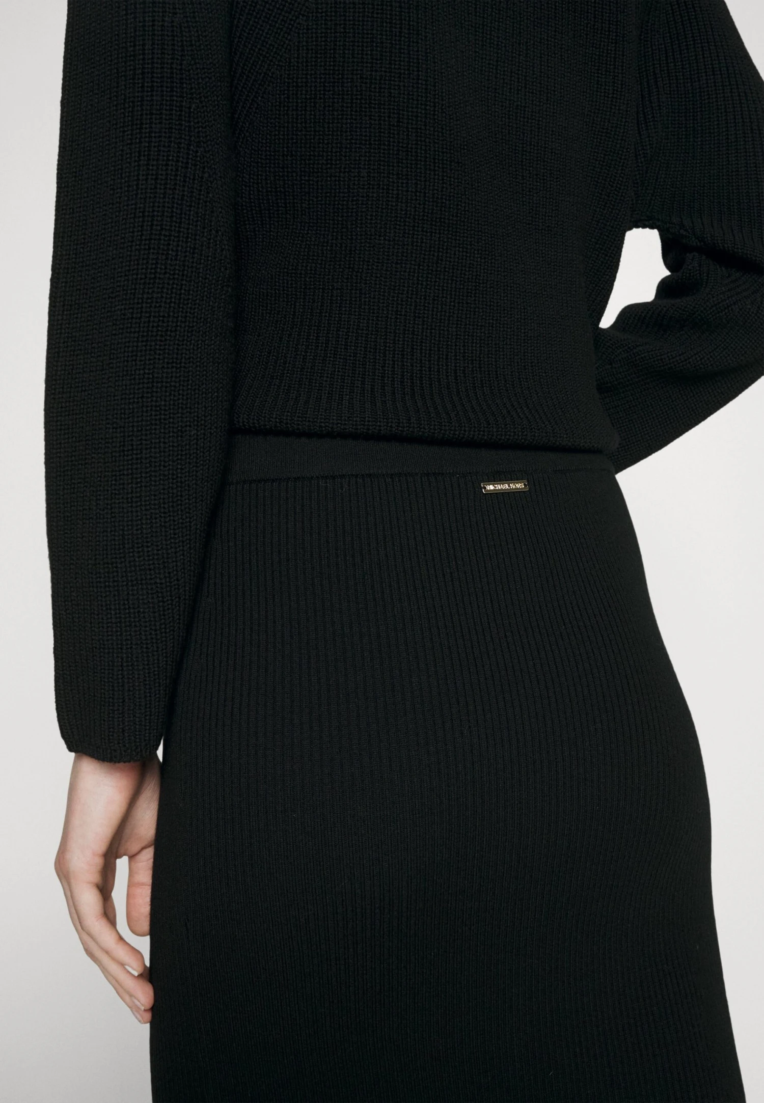 MICHAEL Michael Kors Merino Skirt - Kokerrok - Black 6 MICHAEL Michael Kors Merino Skirt - Kokerrok - Black - Afbeelding 4