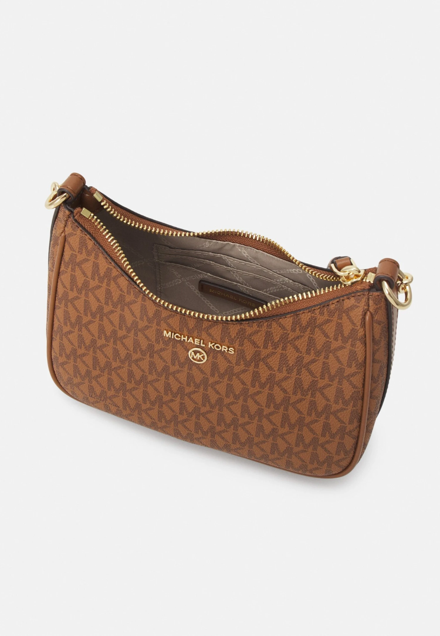 MICHAEL Michael Kors Jet Charm Chain Pouchette - Handtas - Luggage 5 MICHAEL Michael Kors Jet Charm Chain Pouchette - Handtas - Luggage - Afbeelding 3