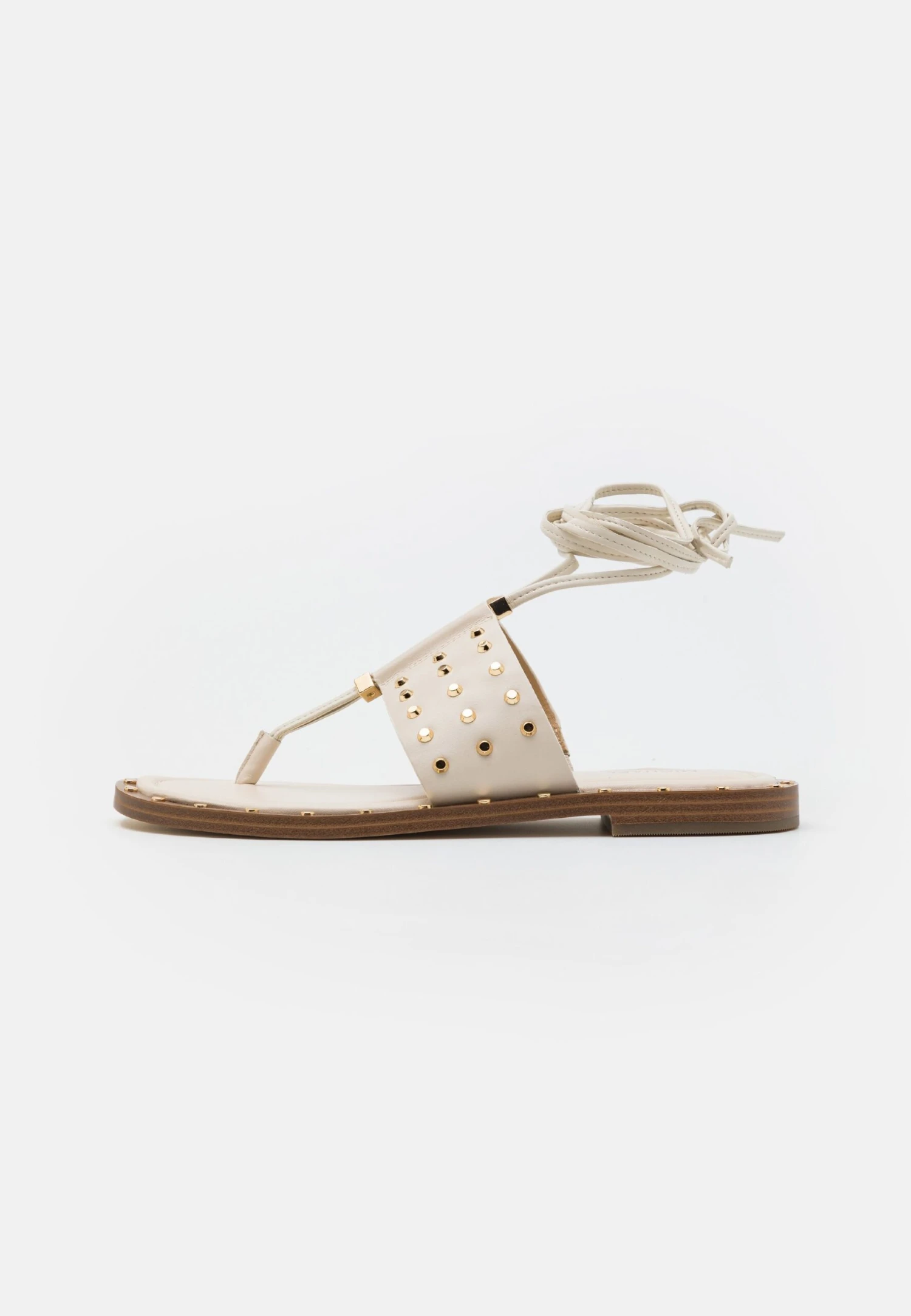 MICHAEL Michael Kors Jagger Flat - Teensandalen - Light Cream 4 MICHAEL Michael Kors Jagger Flat - Teensandalen - Light Cream - Afbeelding 2
