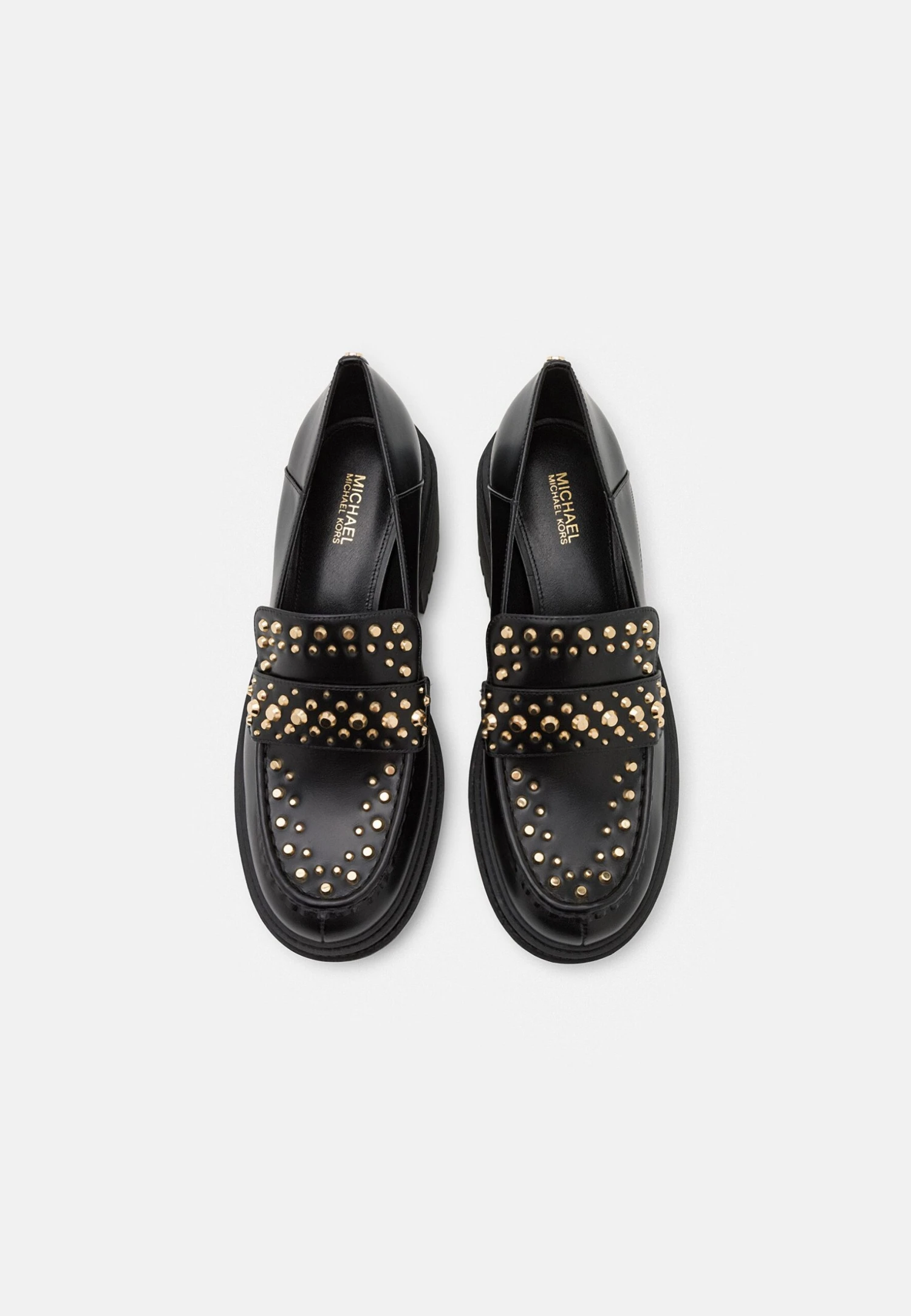 MICHAEL Michael Kors Rocco Heeled Loafer - Plateaupumps - Black 7 MICHAEL Michael Kors Rocco Heeled Loafer - Plateaupumps - Black - Afbeelding 5