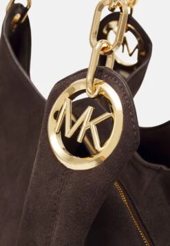 MICHAEL Michael Kors Lillie Chain Tote - Handtas - Chocolate -MICHAEL Michael Kors 2853c79dee0047a885ac1dd21d9decc5