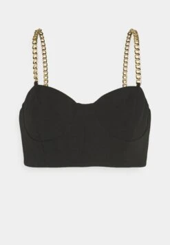 MICHAEL Michael Kors Strctd Crepe Bustier - Top - Black 14 MICHAEL Michael Kors Strctd Crepe Bustier - Top - Black -MICHAEL Michael Kors 2aa95968b4d44a4cb2d1b5127741160a
