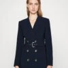 MICHAEL Michael Kors Fitted Dress - Blousejurk - Midnight Blue 1 MICHAEL Michael Kors Fitted Dress - Blousejurk - Midnight Blue -MICHAEL Michael Kors 2af9ff23bc834a4bac811390088f8393