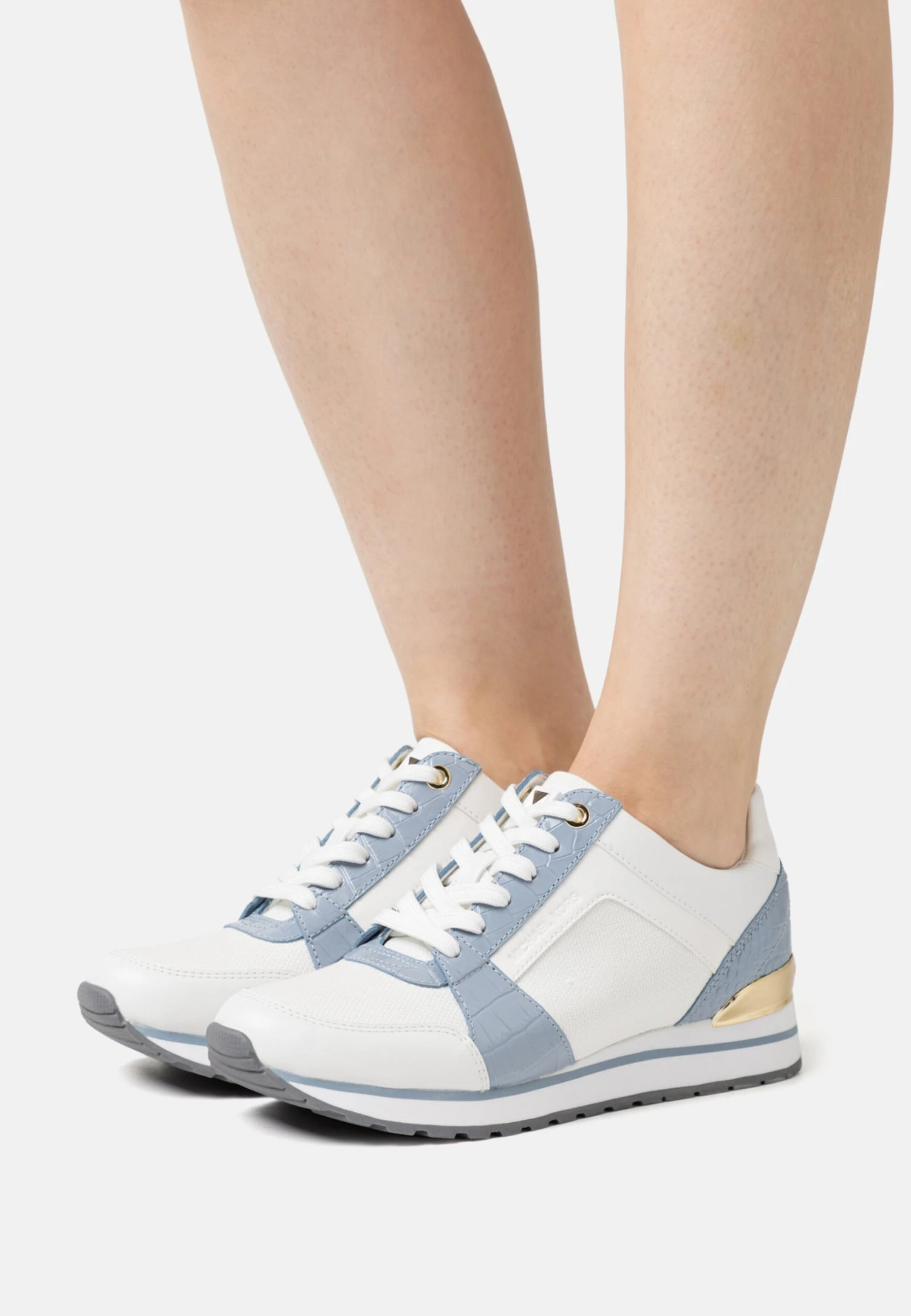 MICHAEL Michael Kors Billie Trainer - Sneakers Laag - Pale Blu Multi 3 MICHAEL Michael Kors Billie Trainer - Sneakers Laag - Pale Blu Multi