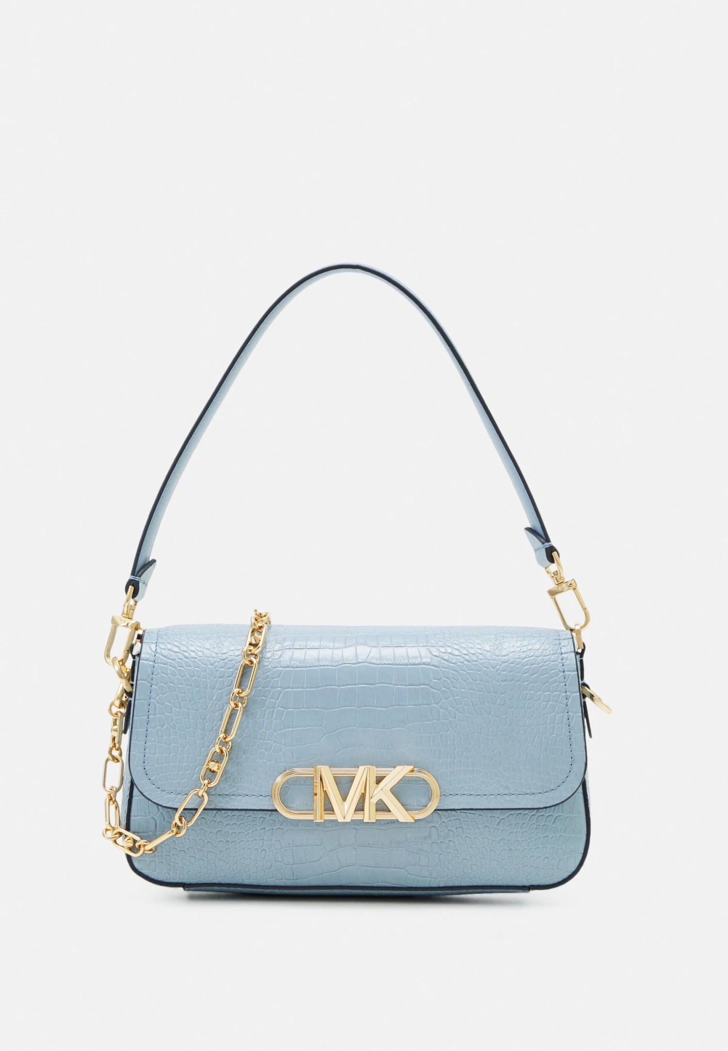 MICHAEL Michael Kors Parker Pouchette- Handtas - Pale Blue 3 MICHAEL Michael Kors Parker Pouchette- Handtas - Pale Blue